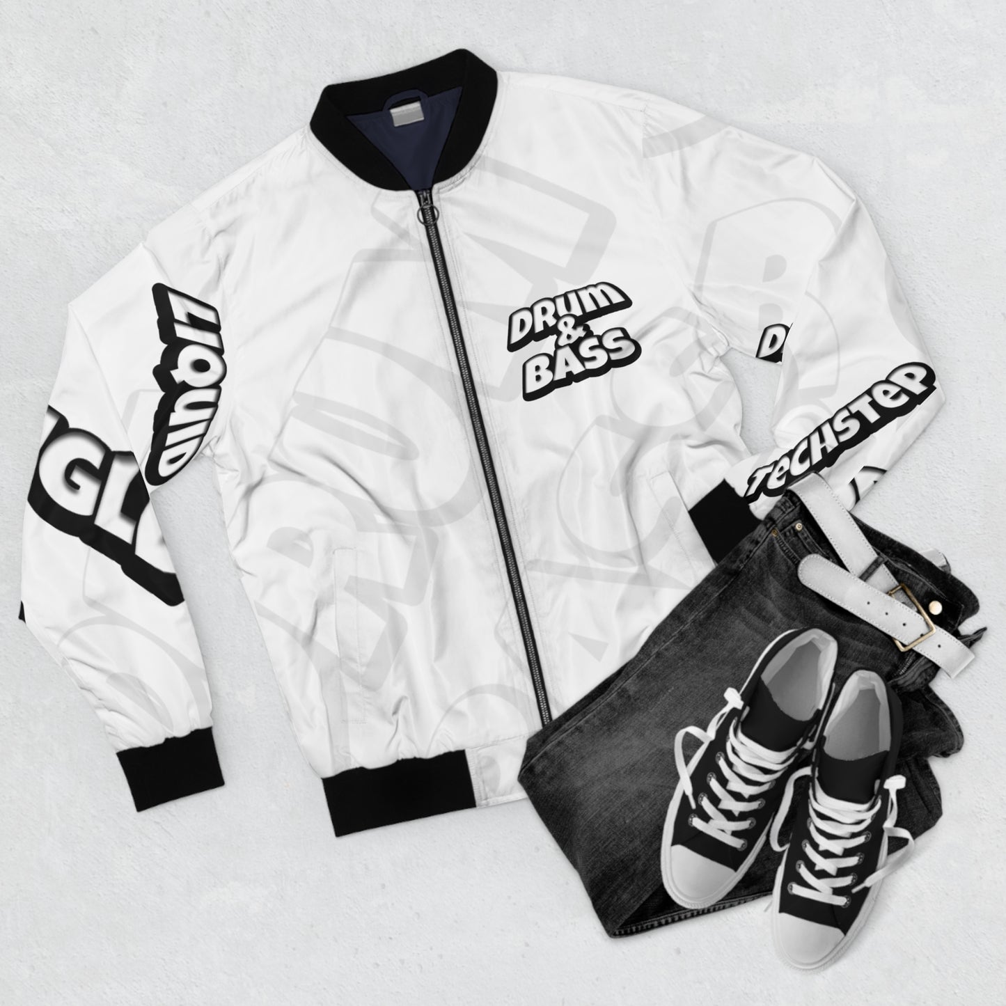 Men's DRUM AND BASS EDITION Bomber Jacket