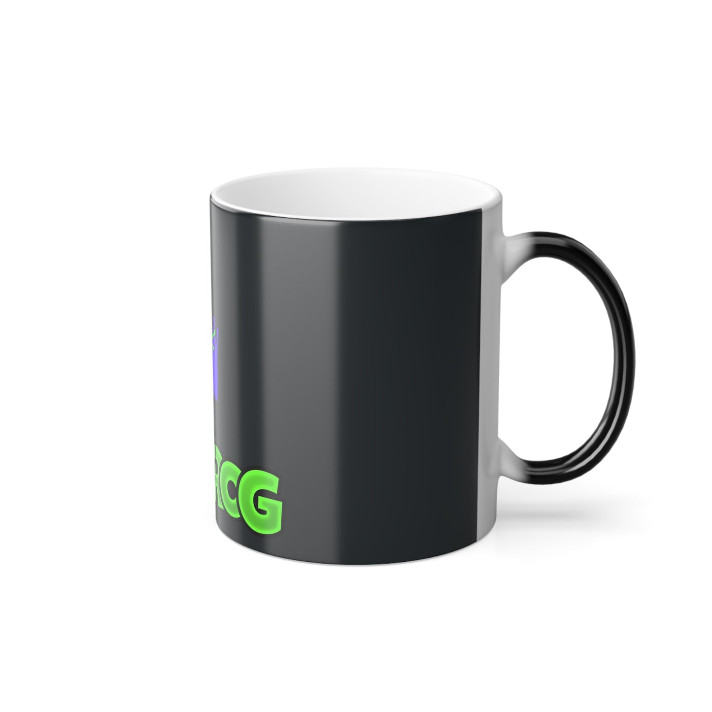 NEON FROG RAVE Color Morphing Mug, 11oz