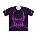 Neon Skull T-Shirt — Purple Glowing Skull