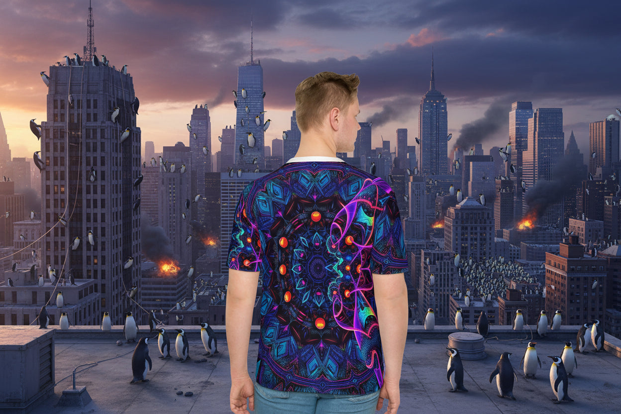Psychedelic Kaleidoscope  Men's Tee