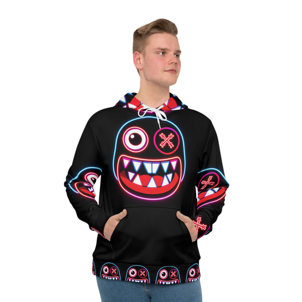 skin crawler  Face Hoodie