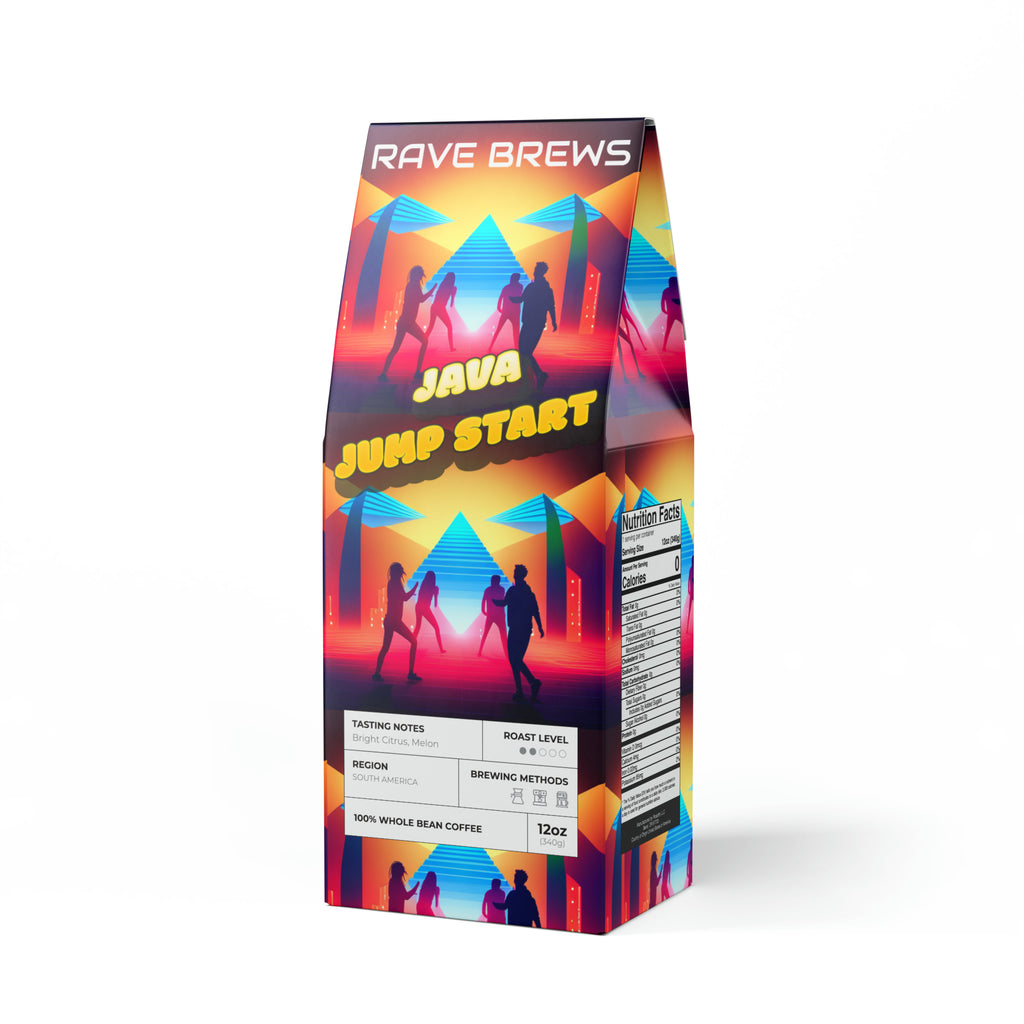 RAVE BREWS - JAVA JUMP START  (Light-Medium Roast)