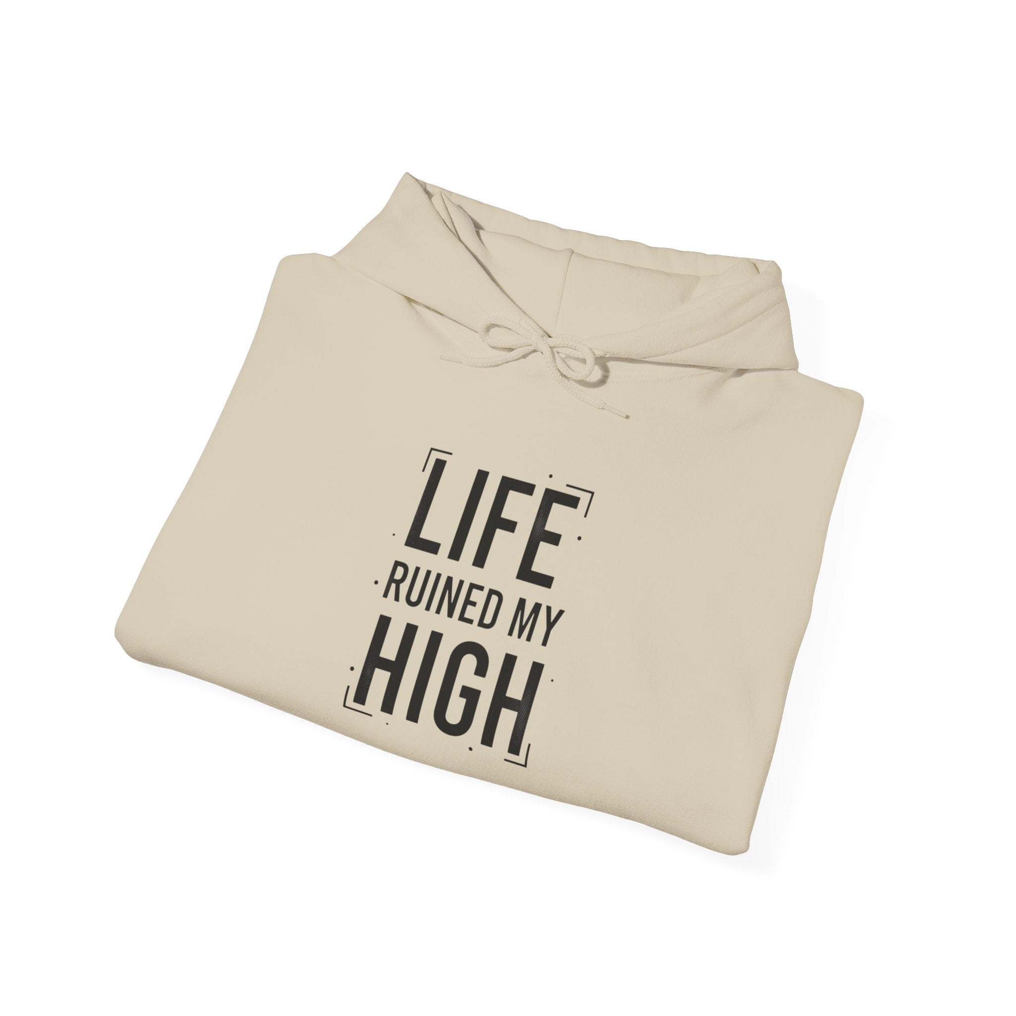 LIFE RUINED MY HIGH Hoodie