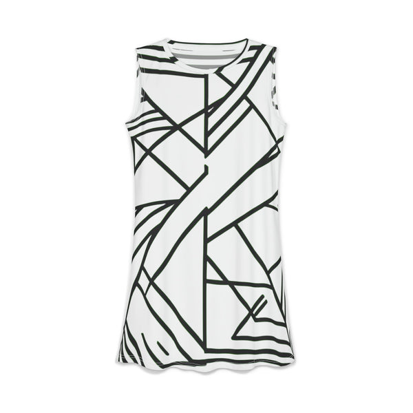 Geo # 3 Sleeveless Dress