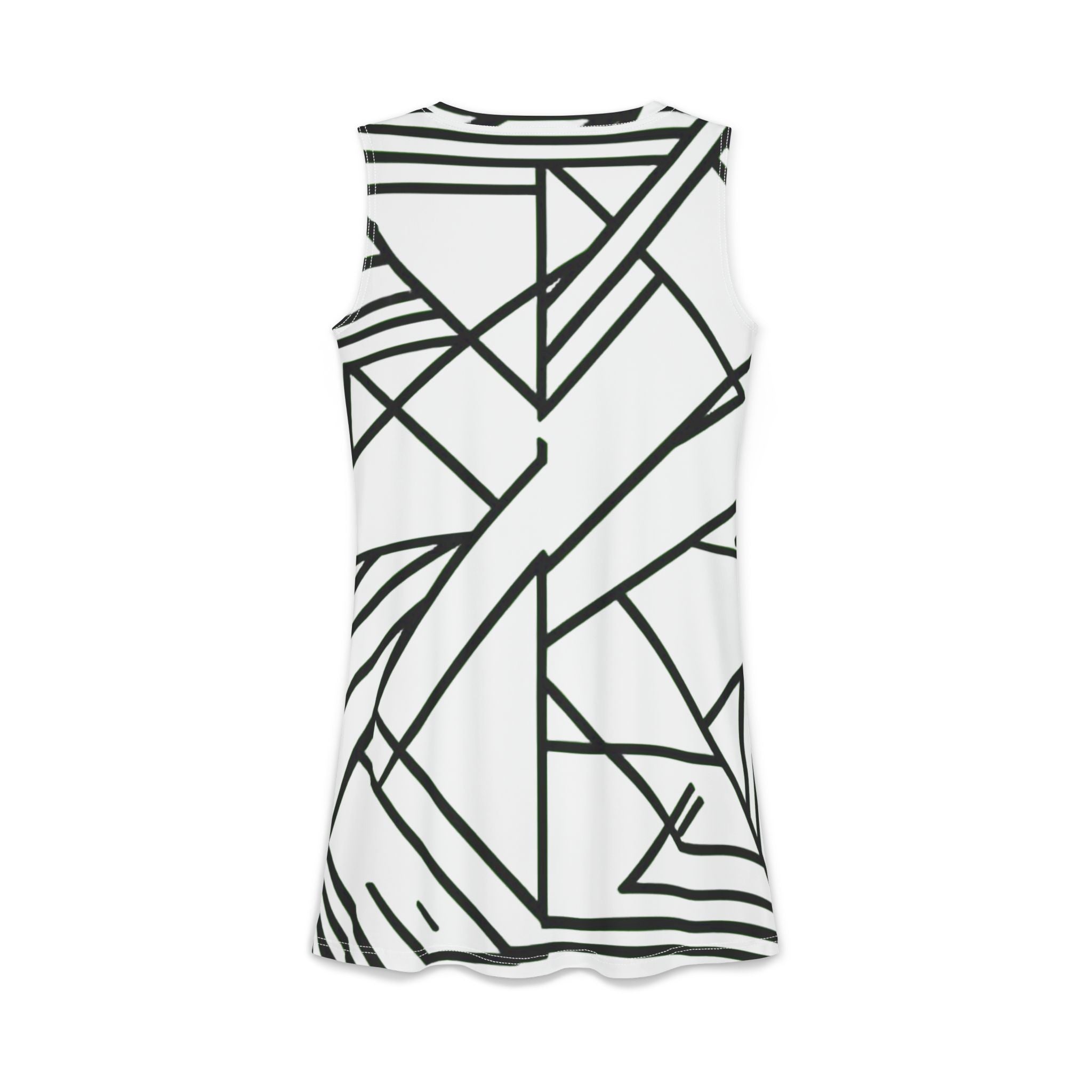 Geo # 3 Sleeveless Dress