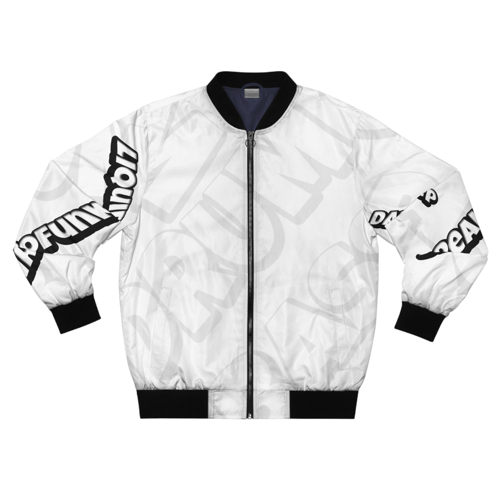 BOLD DESIGN Men’s Bomber Jacket — All-Over-Print Statement Outerwear PRINCE EDITION