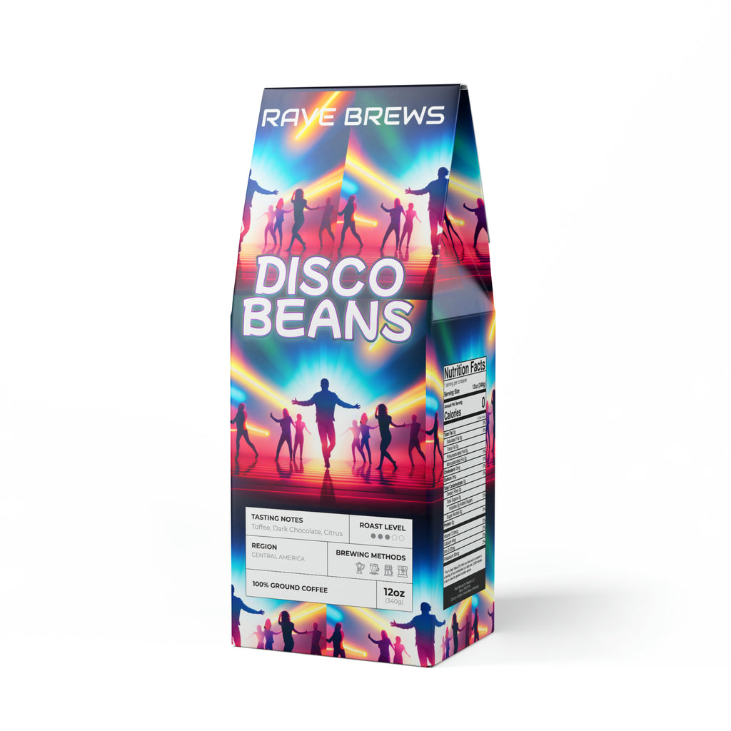 RAVE BREWS - DISCO BEANS  (Medium Roast)