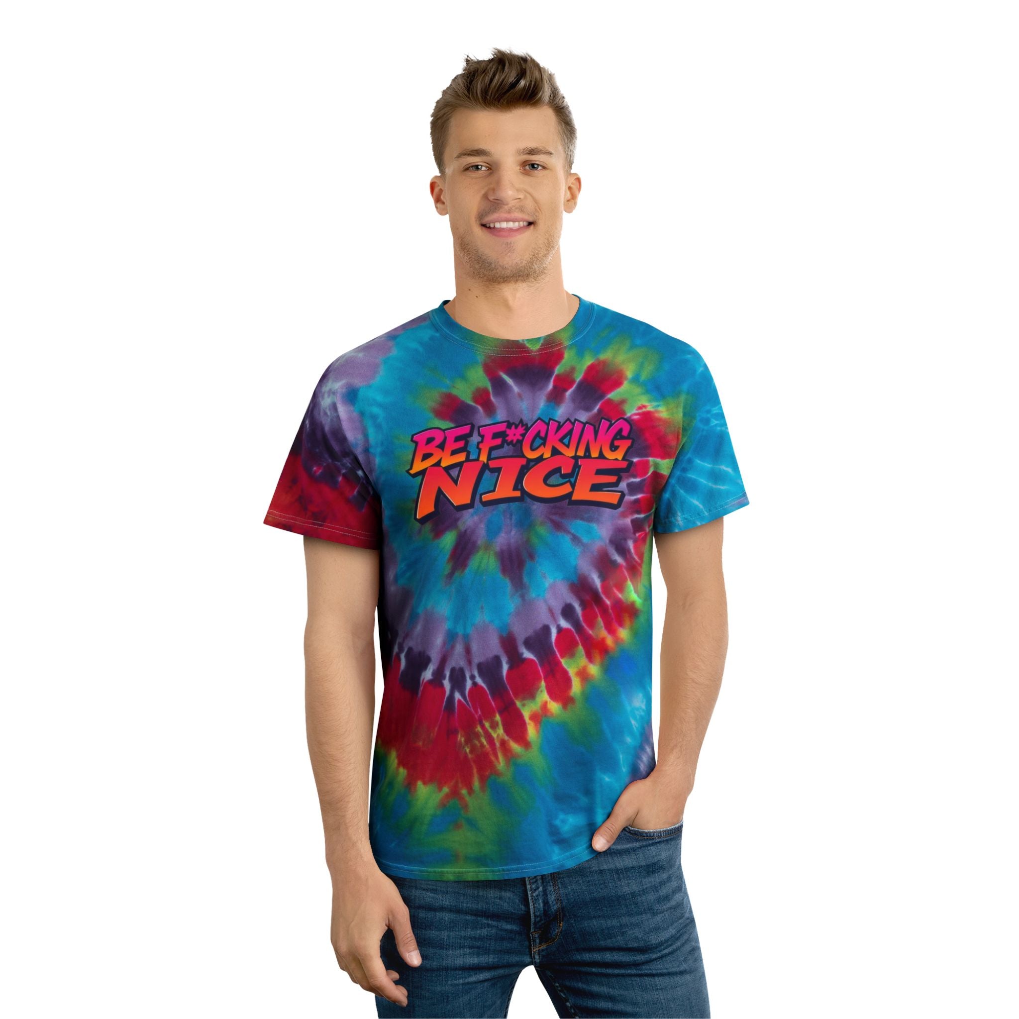 Unisex Color Blast "BE F*UCKING NICE* 2025 EDITION