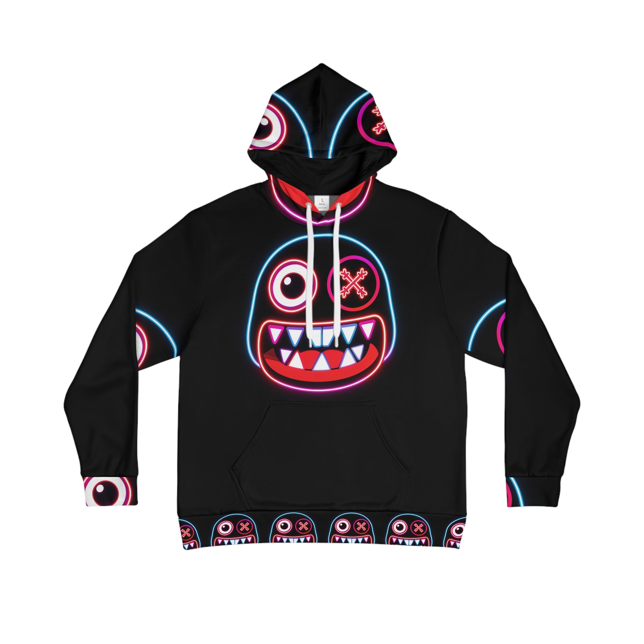 skin crawler  Face Hoodie