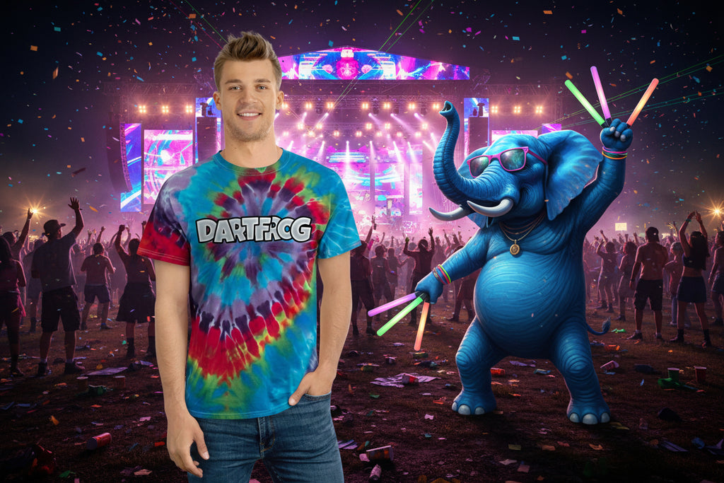 DJ DARTFROG Unisex Color Blast T-Shirt