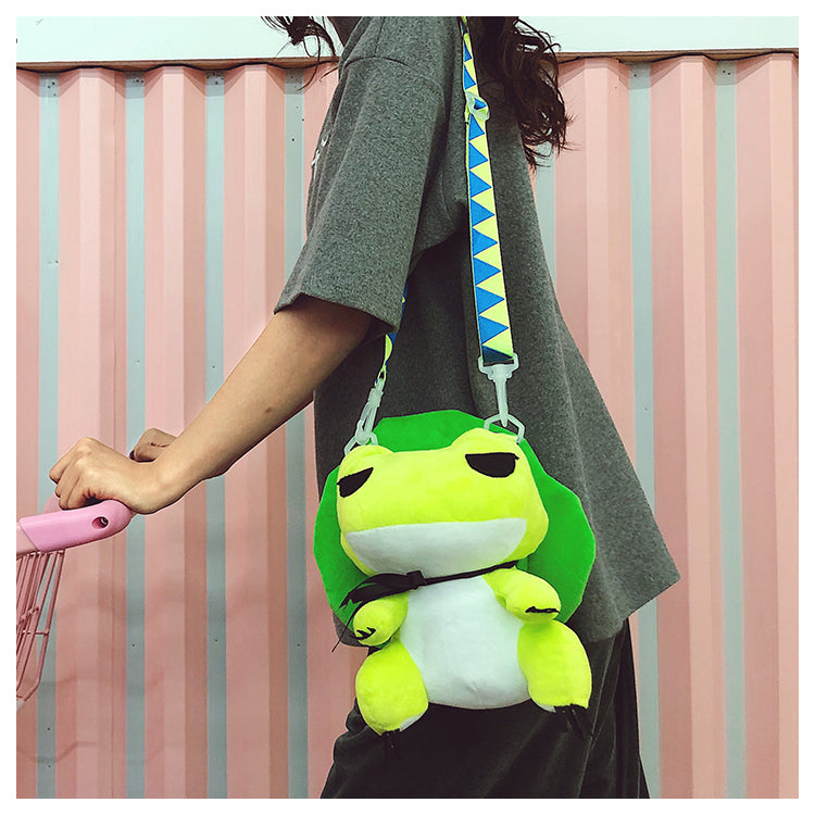 A Travel Froggy  Cute Little backpack Bag  FROG Son Doll