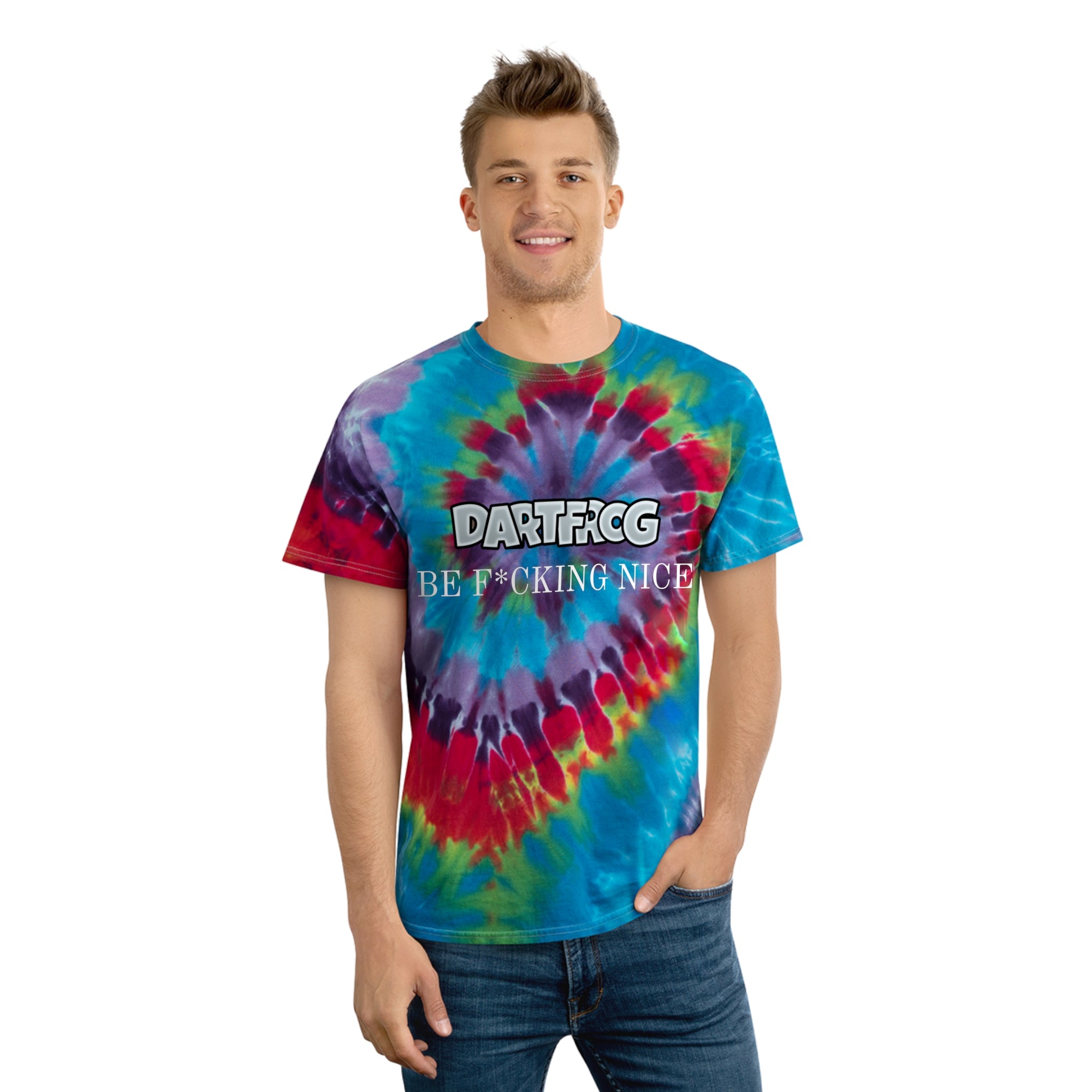 DJ DARTFROG Unisex Color Blast "BE F*UCKING NICE* EDITION