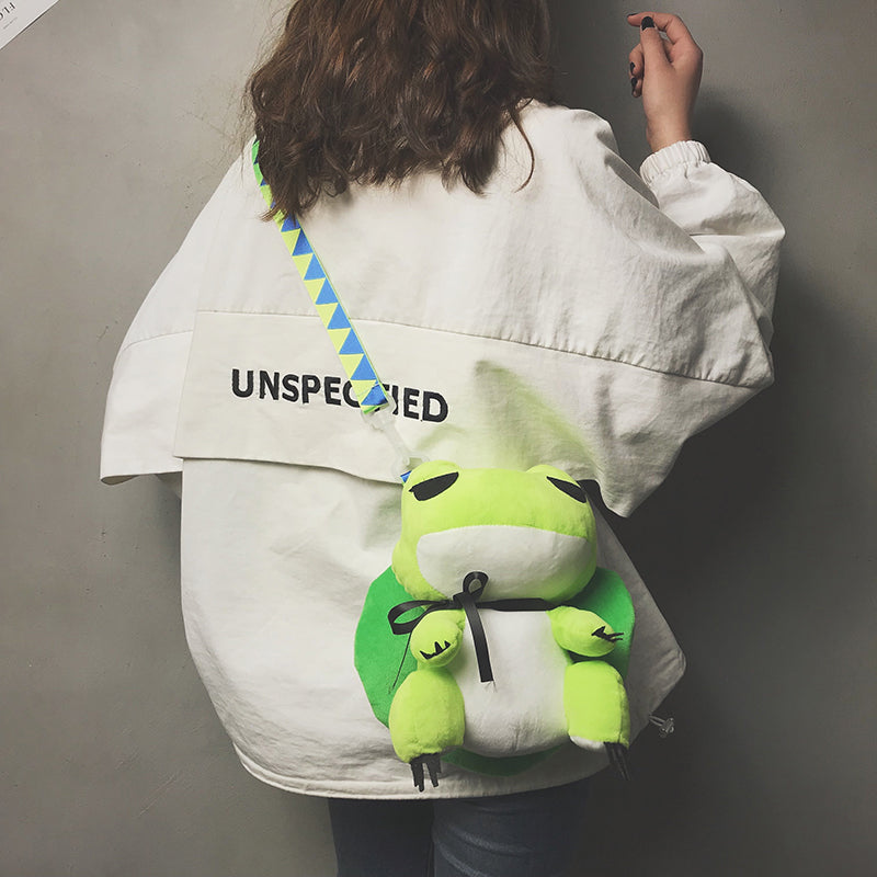 A Travel Froggy  Cute Little backpack Bag  FROG Son Doll